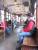 l'intérieur d'un street car