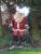 Santa on his way